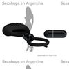 Anillo peneano para retrasar la eyaculacion con vibrador